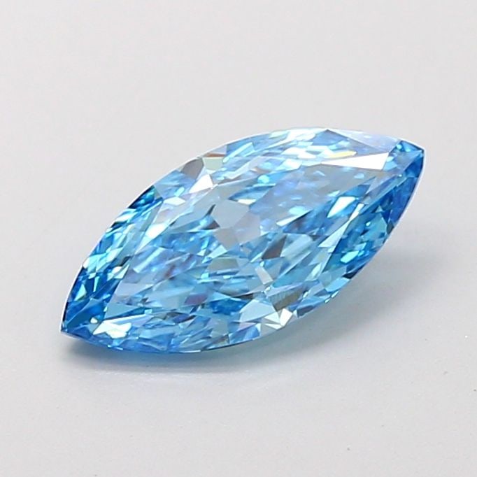 Loose Diamond - MARQUISE 1.5ct Fancy Vivid Blue VS1: Loose Diamond - MARQUISE 1.5ct Fancy Vivid Blue VS1 Source: This is a real non-mined Diamond that has been grown in a lab Shape: MARQUISE Carats: 1.5 Color: Fancy Vivid Blue Certification: IGI Video: