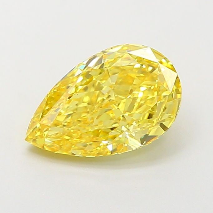 Loose Diamond - PEAR 1.78ct Fancy Vivid Yellow VS1: Loose Diamond - PEAR 1.78ct Fancy Vivid Yellow VS1 Source: This is a real non-mined Diamond that has been grown in a lab Shape: PEAR Carats: 1.78 Color: Fancy Vivid Yellow Certification: IGI Video: