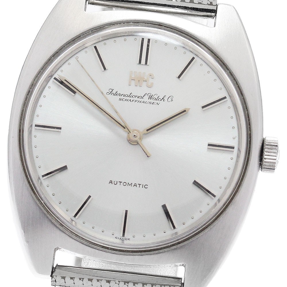 IWC 1928 Automatic Men's Stainless Steel Wristwatch: IWC 1928 Automatic Men's Stainless Steel Wristwatch This IWC Schaffhausen men's wristwatch features a vintage design with the 1928 cal.854B automatic movement. The watch has a stainless steel case and