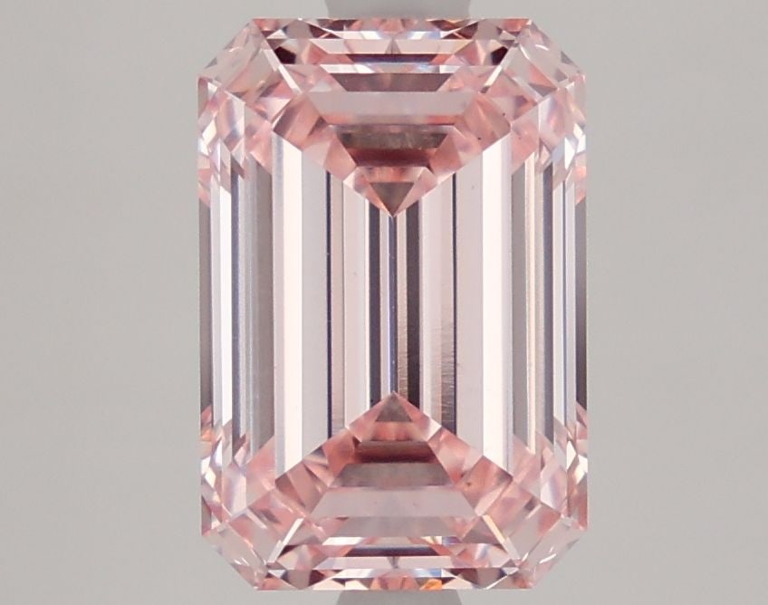 Loose Diamond - EMERALD 3.08ct Fancy Intense Pink VS1: Loose Diamond - EMERALD 3.08ct Fancy Intense Pink VS1 Source: This is a real non-mined Diamond that has been grown in a lab Shape: EMERALD Carats: 3.08 Color: Fancy Intense Pink Certification: IGI Vid