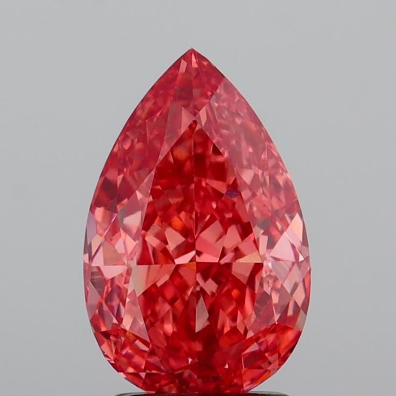 Loose Diamond - PEAR 3.09ct Fancy Vivid Pink VS1: Loose Diamond - PEAR 3.09ct Fancy Vivid Pink VS1 Source: This is a real non-mined Diamond that has been grown in a lab Shape: PEAR Carats: 3.09 Color: Fancy Vivid Pink Certification: IGI The Diamond D