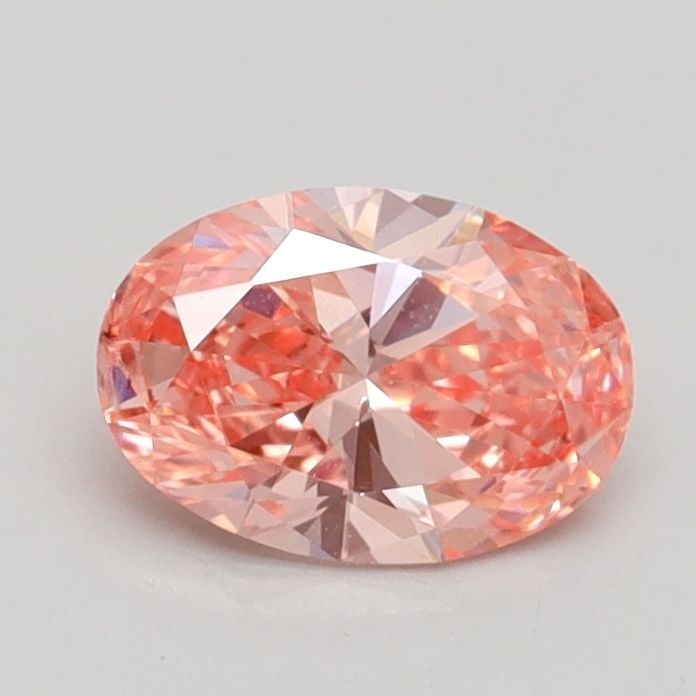 Loose Diamond - OVAL 0.7ct Fancy Vivid Pink SI1: Loose Diamond - OVAL 0.7ct Fancy Vivid Pink SI1 Source: This is a real non-mined Diamond that has been grown in a lab Shape: OVAL Carats: 0.7 Color: Fancy Vivid Pink Certification: IGI Video:
