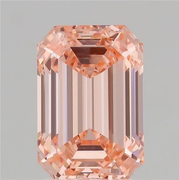 Loose Diamond - EMERALD 2.72ct Fancy Intense Pink VVS2: Loose Diamond - EMERALD 2.72ct Fancy Intense Pink VVS2 Source: This is a real non-mined Diamond that has been grown in a lab Shape: EMERALD Carats: 2.72 Color: Fancy Intense Pink Certification: IGI Vi