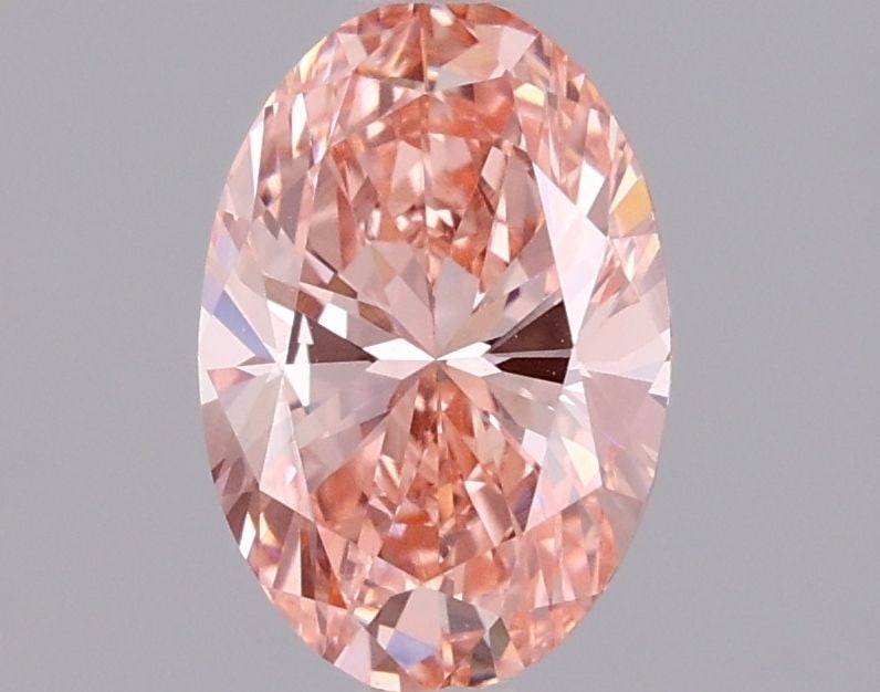 Loose Diamond - OVAL 1.15ct Pink VS1: Loose Diamond - OVAL 1.15ct Pink VS1 Source: This is a real non-mined Diamond that has been grown in a lab Shape: OVAL Carats: 1.15 Color: Pink Certification: NONE Video: