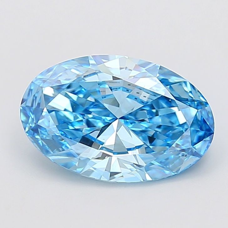 Loose Diamond - OVAL 3.51ct Fancy Vivid Blue VVS2: Loose Diamond - OVAL 3.51ct Fancy Vivid Blue VVS2 Source: This is a real non-mined Diamond that has been grown in a lab Shape: OVAL Carats: 3.51 Color: Fancy Vivid Blue Certification: IGI Video:
