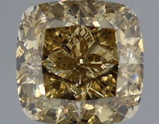 Loose Diamond - CUSHION MODIFIED 1.67ct Fancy Intense Gray Yellow SI1: Loose Diamond - CUSHION MODIFIED 1.67ct Fancy Intense Gray Yellow SI1 Source: This is a real non-mined Diamond that has been grown in a lab Shape: CUSHION MODIFIED Carats: 1.67 Color: Fancy Intense Gr