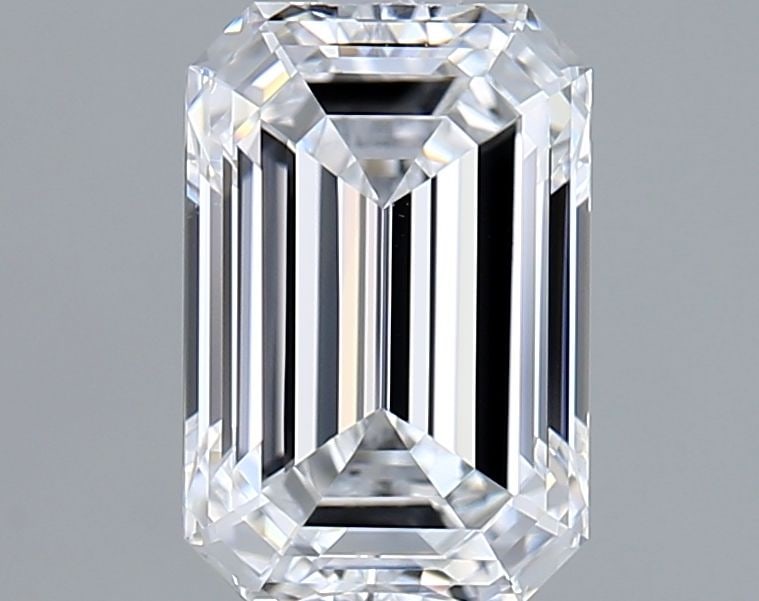 Loose Diamond - EMERALD 1.55ct D VVS1: Loose Diamond - EMERALD 1.55ct D VVS1 Source: This is a real non-mined Diamond that has been grown in a lab Shape: EMERALD Carats: 1.55 Color: D Clarity: VVS1 Certification: IGI Video: