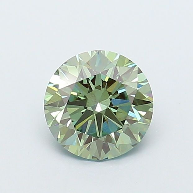 Ideal Loose Diamond - ROUND 1.31ct Fancy Vivid Green VS1: Ideal Loose Diamond - ROUND 1.31ct Fancy Vivid Green VS1 Source: This is a real non-mined Diamond that has been grown in a lab Shape: ROUND Carats: 1.31 Color: Fancy Vivid Green Certification: IGI Vid