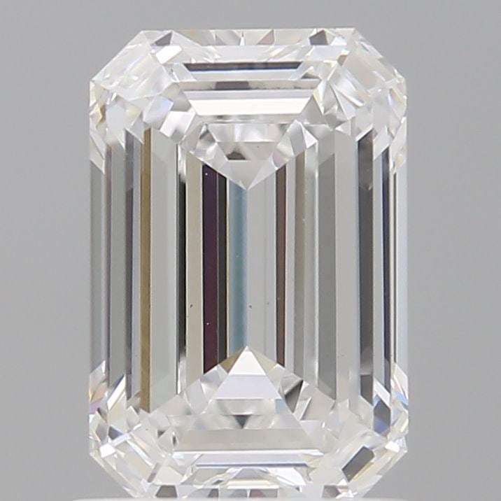 Loose Diamond - EMERALD 1.51ct E VVS2: Loose Diamond - EMERALD 1.51ct E VVS2 Source: This is a real non-mined Diamond that has been grown in a lab Shape: EMERALD Carats: 1.51 Color: E Clarity: VVS2 Certification: IGI Video: