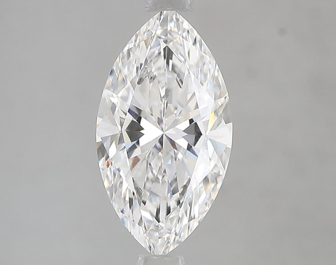 Loose Diamond - MARQUISE 2.08ct E VVS2: Loose Diamond - MARQUISE 2.08ct E VVS2 Source: This is a real non-mined Diamond that has been grown in a lab Shape: MARQUISE Carats: 2.08 Color: E Clarity: VVS2 Certification: IGI Video: