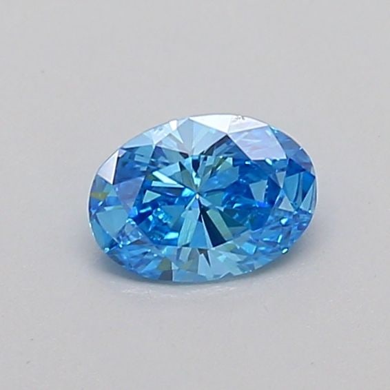 Loose Diamond - OVAL 0.31ct Fancy Vivid Blue VS1: Loose Diamond - OVAL 0.31ct Fancy Vivid Blue VS1 Source: This is a real non-mined Diamond that has been grown in a lab Shape: OVAL Carats: 0.31 Color: Fancy Vivid Blue Certification: IGI Video: