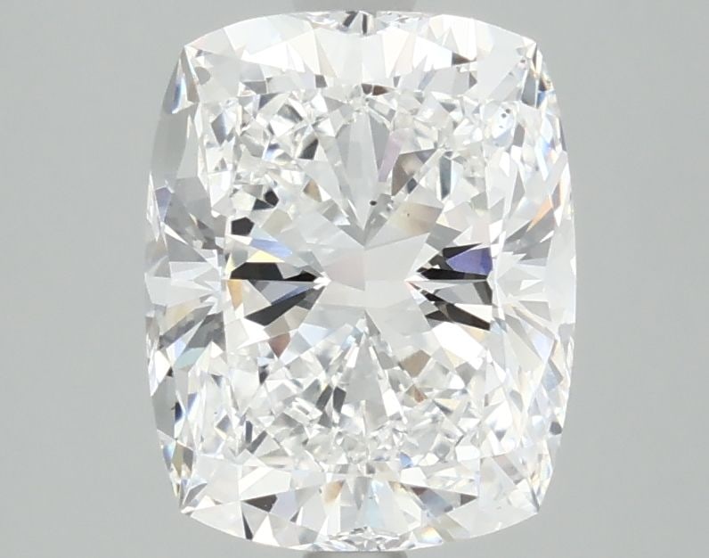 Loose Diamond - CUSHION MODIFIED 2.93ct D VS1: Loose Diamond - CUSHION MODIFIED 2.93ct D VS1 Source: This is a real non-mined Diamond that has been grown in a lab Shape: CUSHION MODIFIED Carats: 2.93 Color: D Clarity: VS1 Certification: IGI Video:
