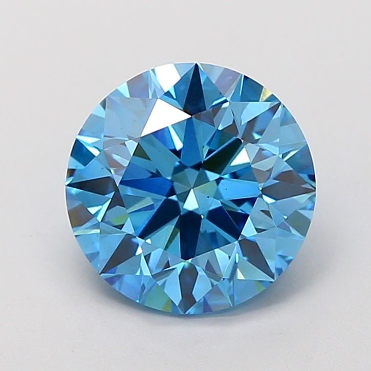Ideal Loose Diamond - ROUND 3.02ct Fancy Vivid Blue VS1: Ideal Loose Diamond - ROUND 3.02ct Fancy Vivid Blue VS1 Source: This is a real non-mined Diamond that has been grown in a lab Shape: ROUND Carats: 3.02 Color: Fancy Vivid Blue Certification: IGI Video