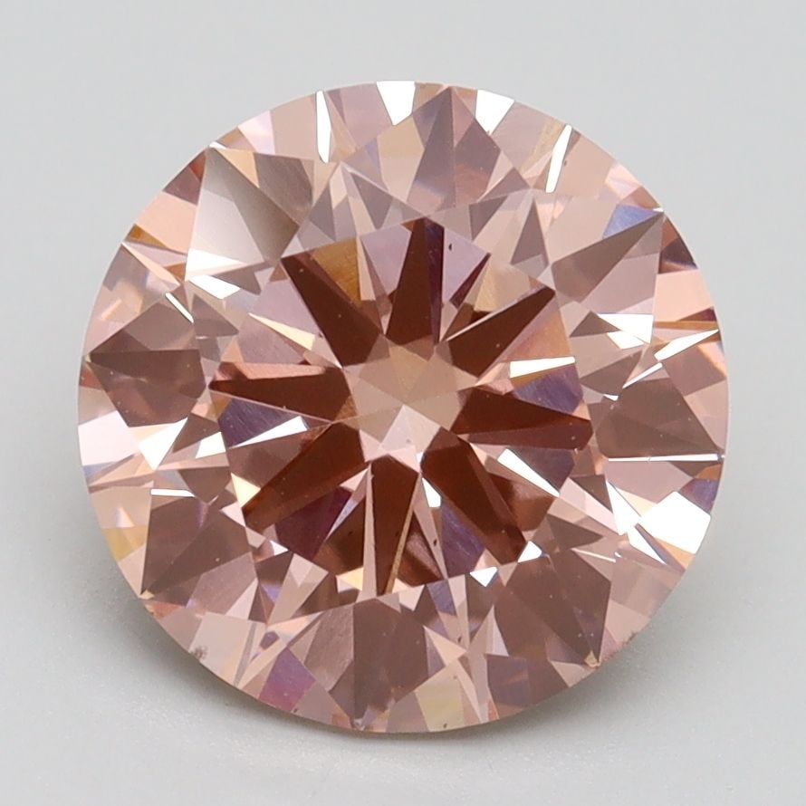 Ideal Loose Diamond - ROUND 3.24ct Fancy Intense Pink VS2: Ideal Loose Diamond - ROUND 3.24ct Fancy Intense Pink VS2 Source: This is a real non-mined Diamond that has been grown in a lab Shape: ROUND Carats: 3.24 Color: Fancy Intense Pink Certification: IGI V