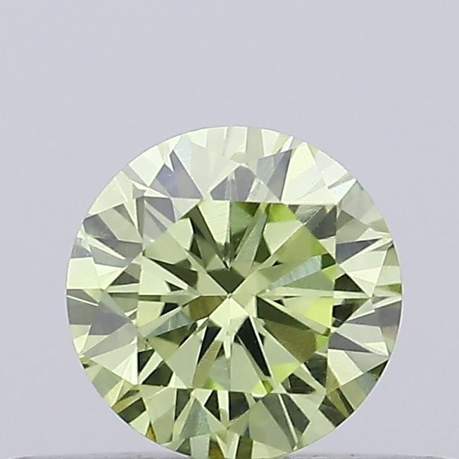 Loose Diamond - ROUND 0.23ct Fancy Vivid Green VS1: Loose Diamond - ROUND 0.23ct Fancy Vivid Green VS1 Source: This is a real non-mined Diamond that has been grown in a lab Shape: ROUND Carats: 0.23 Color: Fancy Vivid Green Certification: NONE Video: