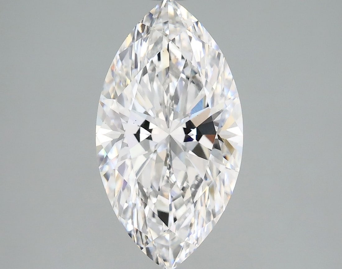 Loose Diamond - MARQUISE 2.25ct D VS1: Loose Diamond - MARQUISE 2.25ct D VS1 Source: This is a real non-mined Diamond that has been grown in a lab Shape: MARQUISE Carats: 2.25 Color: D Clarity: VS1 Certification: IGI Video: