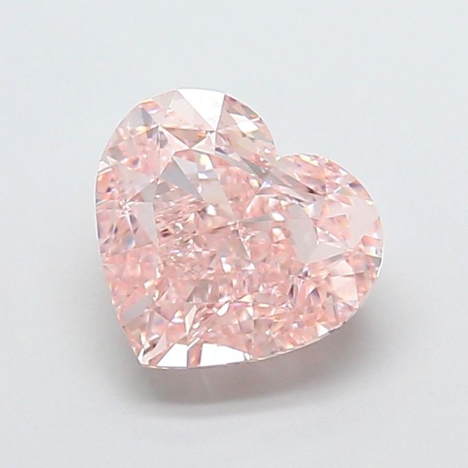 Loose Diamond - HEART 3.0ct Fancy Light Pink VS1: Loose Diamond - HEART 3.0ct Fancy Light Pink VS1 Source: This is a real non-mined Diamond that has been grown in a lab Shape: HEART Carats: 3.0 Color: Fancy Light Pink Certification: IGI Video: