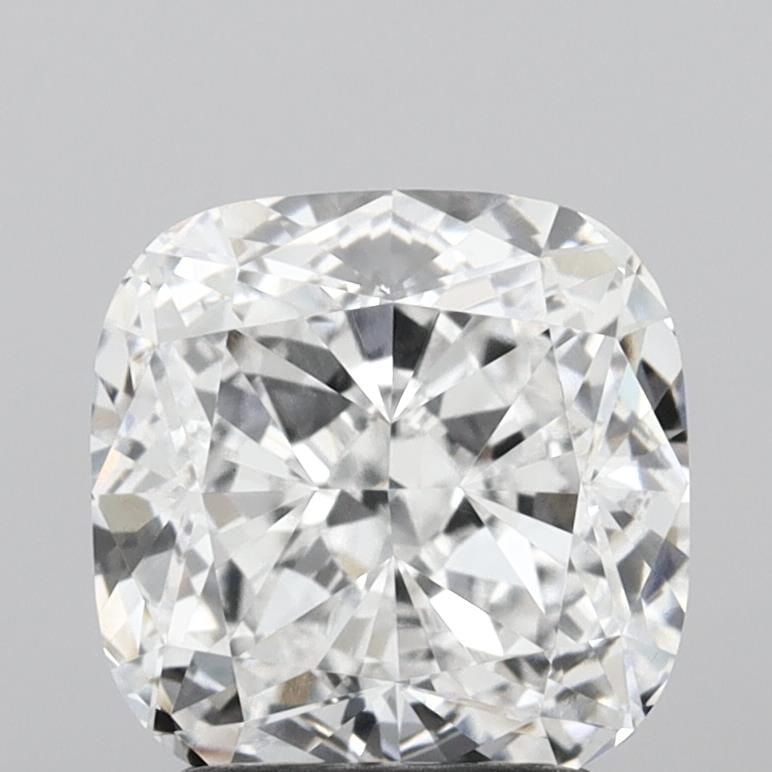 Loose Diamond - CUSHION MODIFIED 2.55ct D VVS2: Loose Diamond - CUSHION MODIFIED 2.55ct D VVS2 Source: This is a real non-mined Diamond that has been grown in a lab Shape: CUSHION MODIFIED Carats: 2.55 Color: D Clarity: VVS2 Certification: IGI Vide