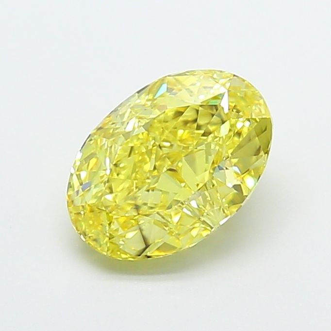 Loose Diamond - OVAL 2.52ct Fancy Vivid Yellow SI1: Loose Diamond - OVAL 2.52ct Fancy Vivid Yellow SI1 Source: This is a real non-mined Diamond that has been grown in a lab Shape: OVAL Carats: 2.52 Color: Fancy Vivid Yellow Certification: IGI Video: