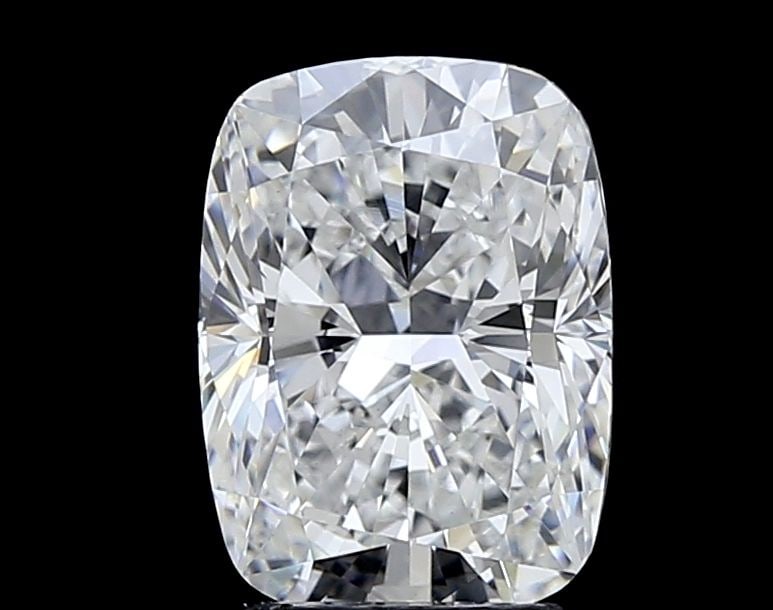 Loose Diamond - CUSHION MODIFIED 3.3ct E VVS2: Loose Diamond - CUSHION MODIFIED 3.3ct E VVS2 Source: This is a real non-mined Diamond that has been grown in a lab Shape: CUSHION MODIFIED Carats: 3.3 Color: E Clarity: VVS2 Certification: IGI Video: