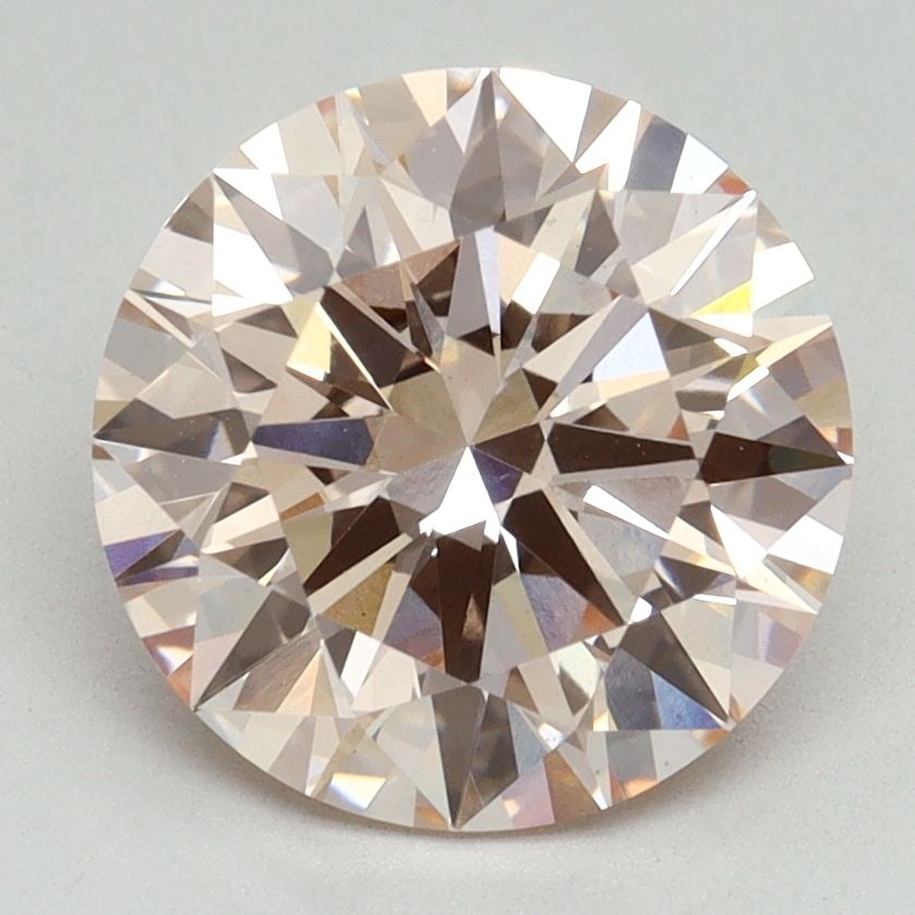 Ideal Loose Diamond - ROUND 3.0ct Fancy Pink VS1: Ideal Loose Diamond - ROUND 3.0ct Fancy Pink VS1 Source: This is a real non-mined Diamond that has been grown in a lab Shape: ROUND Carats: 3.0 Color: Fancy Pink Certification: IGI Video:
