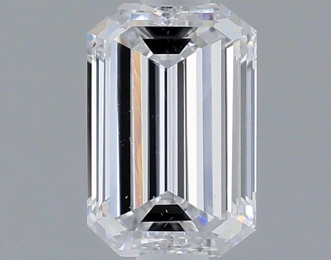 Loose Diamond - EMERALD 0.5ct D VS1: Loose Diamond - EMERALD 0.5ct D VS1 Source: This is a real non-mined Diamond that has been grown in a lab Shape: EMERALD Carats: 0.5 Color: D Clarity: VS1 Certification: IGI Video: