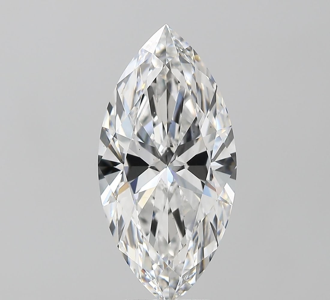 Loose Diamond - MARQUISE 5.02ct E VS1: Loose Diamond - MARQUISE 5.02ct E VS1 Source: This is a real non-mined Diamond that has been grown in a lab Shape: MARQUISE Carats: 5.02 Color: E Clarity: VS1 Certification: IGI Video: