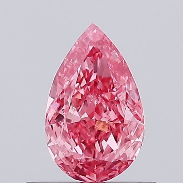 Loose Diamond - PEAR 0.42ct Fancy Vivid Pink VS1: Loose Diamond - PEAR 0.42ct Fancy Vivid Pink VS1 Source: This is a real non-mined Diamond that has been grown in a lab Shape: PEAR Carats: 0.42 Color: Fancy Vivid Pink Certification: NONE Video: