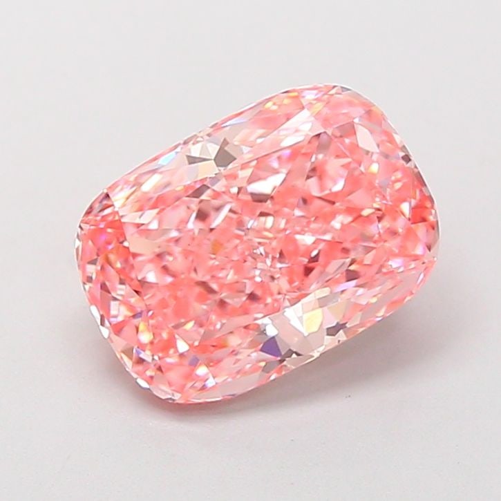 Loose Diamond - CUSHION MODIFIED 3.71ct Fancy Vivid Pink VVS2: Loose Diamond - CUSHION MODIFIED 3.71ct Fancy Vivid Pink VVS2 Source: This is a real non-mined Diamond that has been grown in a lab Shape: CUSHION MODIFIED Carats: 3.71 Color: Fancy Vivid Pink Certifi