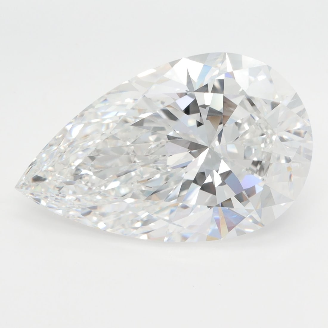 Loose Diamond - PEAR 7.67ct E IF: Loose Diamond - PEAR 7.67ct E IF Source: This is a real non-mined Diamond that has been grown in a lab Shape: PEAR Carats: 7.67 Color: E Clarity: IF Certification: GIA Video: