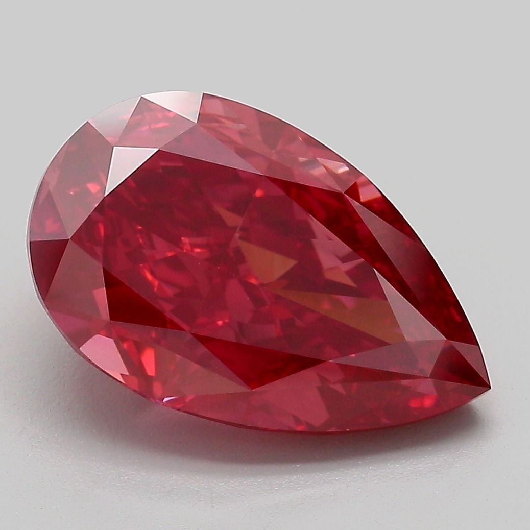 Loose Diamond - PEAR 4.85ct Fancy Vivid Pink VS1 (1 of 1)