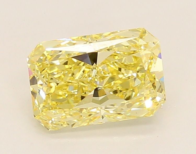 Loose Diamond - RADIANT 1.51ct Fancy Intense Yellow VS2: Loose Diamond - RADIANT 1.51ct Fancy Intense Yellow VS2 Source: This is a real non-mined Diamond that has been grown in a lab Shape: RADIANT Carats: 1.51 Color: Fancy Intense Yellow Certification: IGI