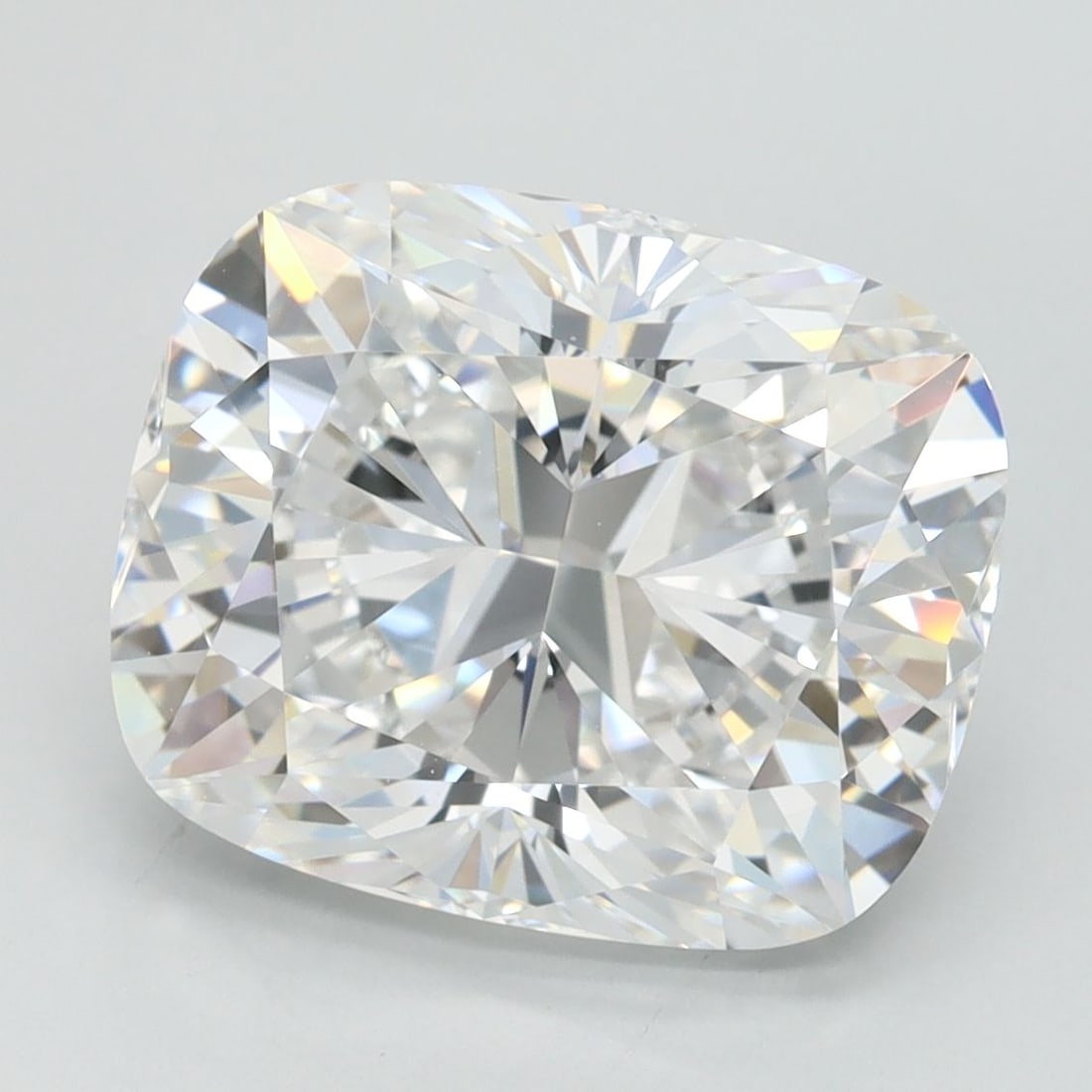 Loose Diamond - CUSHION MODIFIED 4.34ct E FL: Loose Diamond - CUSHION MODIFIED 4.34ct E FL Source: This is a real non-mined Diamond that has been grown in a lab Shape: CUSHION MODIFIED Carats: 4.34 Color: E Clarity: FL Certification: IGI Video: