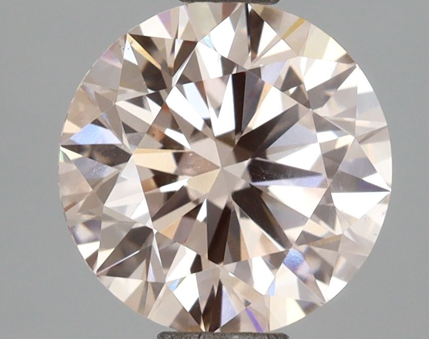 Ideal Loose Diamond - ROUND 2.0ct Very Light Brownish Pink VS1: Ideal Loose Diamond - ROUND 2.0ct Very Light Brownish Pink VS1 Source: This is a real non-mined Diamond that has been grown in a lab Shape: ROUND Carats: 2.0 Color: Very Light Brownish Pink Certificat