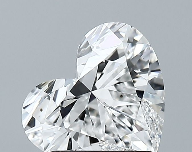 Loose Diamond - HEART 1.54ct E VVS1: Loose Diamond - HEART 1.54ct E VVS1 Source: This is a real non-mined Diamond that has been grown in a lab Shape: HEART Carats: 1.54 Color: E Clarity: VVS1 Certification: GIA Video: