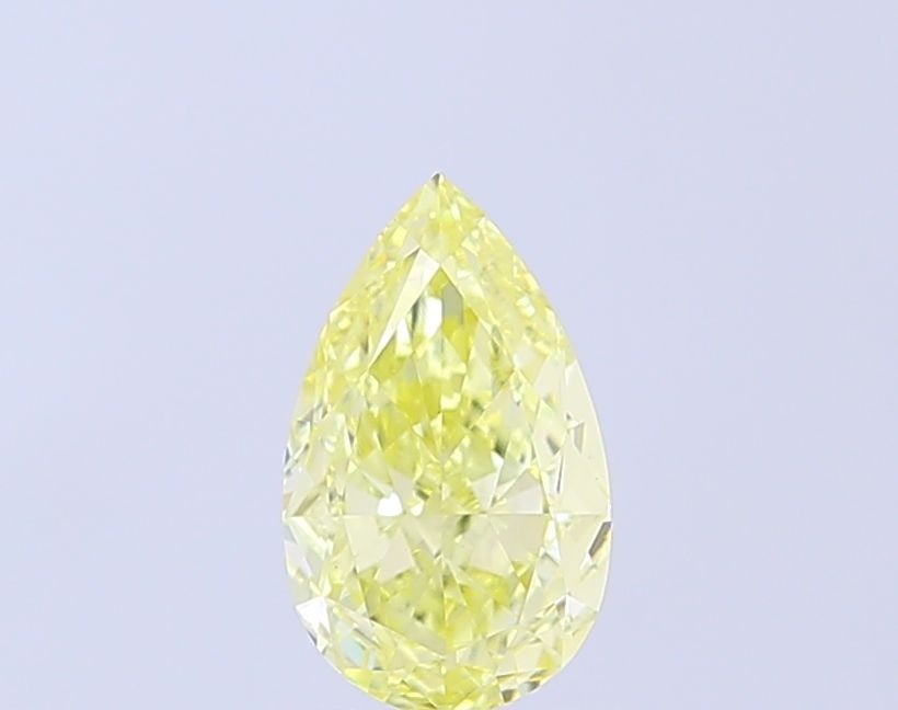 Loose Diamond - PEAR 1.08ct Fancy Intense Yellow VS1: Loose Diamond - PEAR 1.08ct Fancy Intense Yellow VS1 Source: This is a real non-mined Diamond that has been grown in a lab Shape: PEAR Carats: 1.08 Color: Fancy Intense Yellow Certification: IGI Video