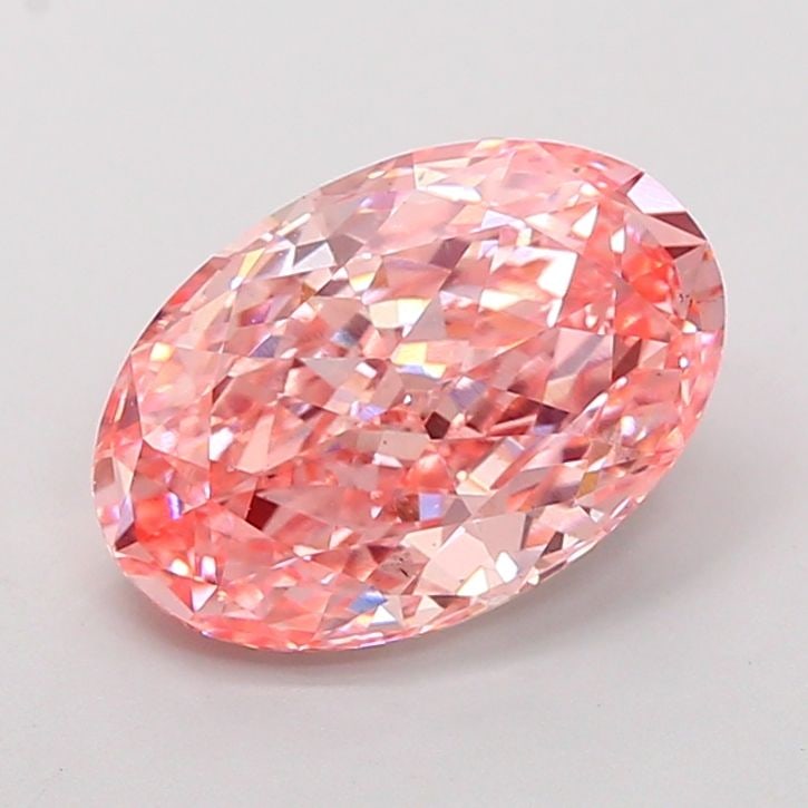 Loose Diamond - OVAL 3.9ct Fancy Vivid Pink VS1 (1 of 1)