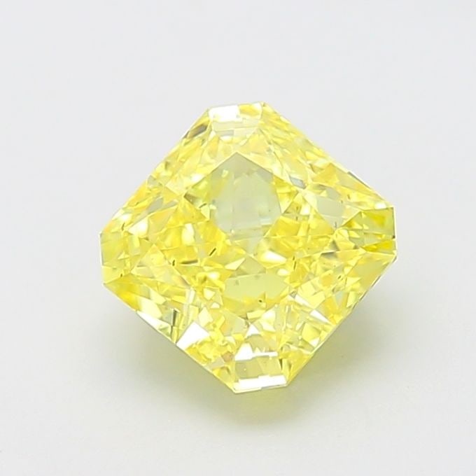 Loose Diamond - SQUARE RADIANT 2.7ct Fancy Vivid Yellow SI1: Loose Diamond - SQUARE RADIANT 2.7ct Fancy Vivid Yellow SI1 Source: This is a real non-mined Diamond that has been grown in a lab Shape: SQUARE RADIANT Carats: 2.7 Color: Fancy Vivid Yellow Certificat