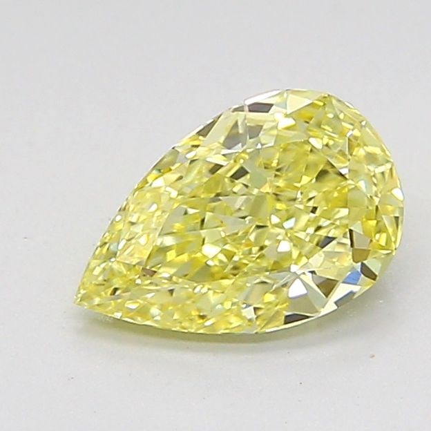 Loose Diamond - PEAR 1.08ct Fancy Intense Yellow VVS2: Loose Diamond - PEAR 1.08ct Fancy Intense Yellow VVS2 Source: This is a real non-mined Diamond that has been grown in a lab Shape: PEAR Carats: 1.08 Color: Fancy Intense Yellow Certification: IGI Vide