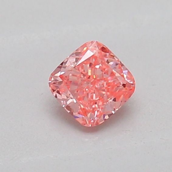 Loose Diamond - CUSHION MODIFIED 0.17ct Fancy Vivid Pink SI1: Loose Diamond - CUSHION MODIFIED 0.17ct Fancy Vivid Pink SI1 Source: This is a real non-mined Diamond that has been grown in a lab Shape: CUSHION MODIFIED Carats: 0.17 Color: Fancy Vivid Pink Certific