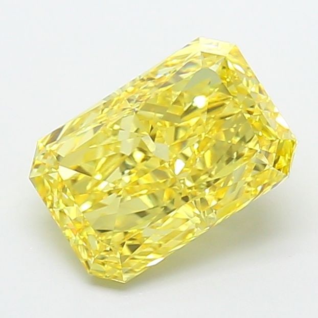 Loose Diamond - RADIANT 3.56ct Fancy Vivid Yellow VVS2: Loose Diamond - RADIANT 3.56ct Fancy Vivid Yellow VVS2 Source: This is a real non-mined Diamond that has been grown in a lab Shape: RADIANT Carats: 3.56 Color: Fancy Vivid Yellow Certification: IGI Vi