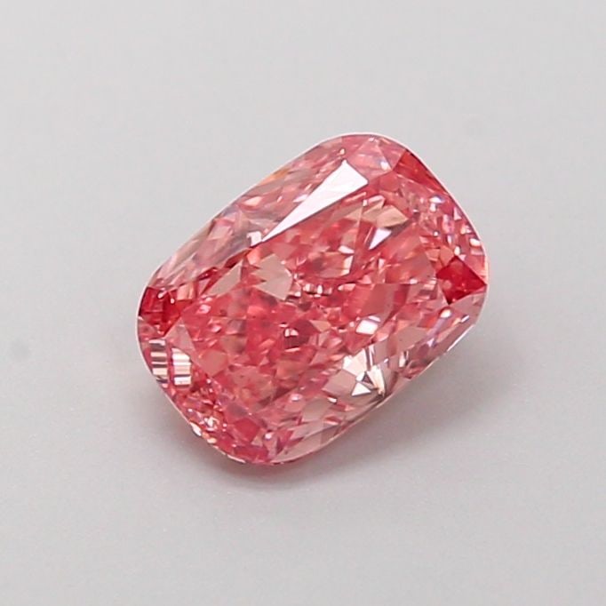 Loose Diamond - CUSHION MODIFIED 0.68ct Fancy Vivid Pink VS2: Loose Diamond - CUSHION MODIFIED 0.68ct Fancy Vivid Pink VS2 Source: This is a real non-mined Diamond that has been grown in a lab Shape: CUSHION MODIFIED Carats: 0.68 Color: Fancy Vivid Pink Certific
