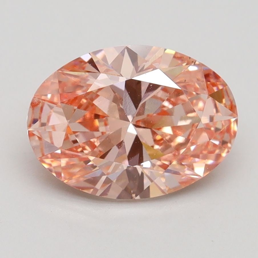 Loose Diamond - OVAL 2.0ct Fancy Intense Pink SI1: Loose Diamond - OVAL 2.0ct Fancy Intense Pink SI1 Source: This is a real non-mined Diamond that has been grown in a lab Shape: OVAL Carats: 2.0 Color: Fancy Intense Pink Certification: IGI Video:
