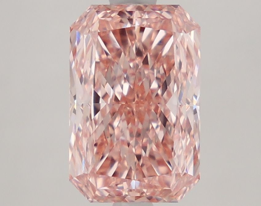 Loose Diamond - RADIANT 2.58ct Fancy Intense Pink VVS2: Loose Diamond - RADIANT 2.58ct Fancy Intense Pink VVS2 Source: This is a real non-mined Diamond that has been grown in a lab Shape: RADIANT Carats: 2.58 Color: Fancy Intense Pink Certification: IGI Vi