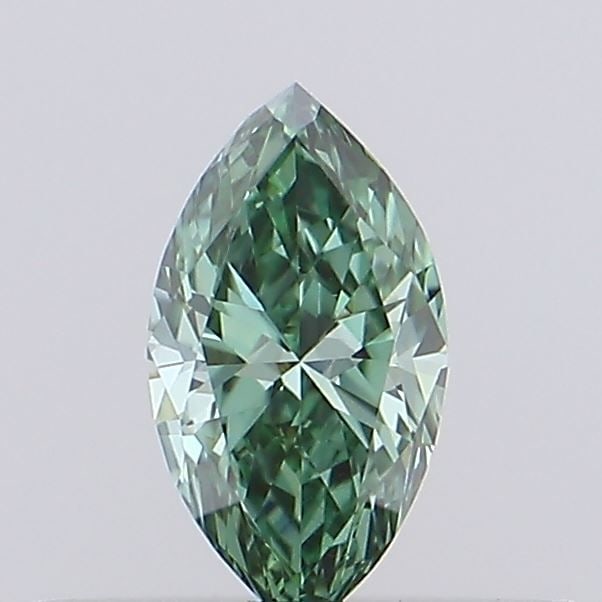 Loose Diamond - MARQUISE 0.21ct Fancy Vivid Green VVS2: Loose Diamond - MARQUISE 0.21ct Fancy Vivid Green VVS2 Source: This is a real non-mined Diamond that has been grown in a lab Shape: MARQUISE Carats: 0.21 Color: Fancy Vivid Green Certification: NONE V