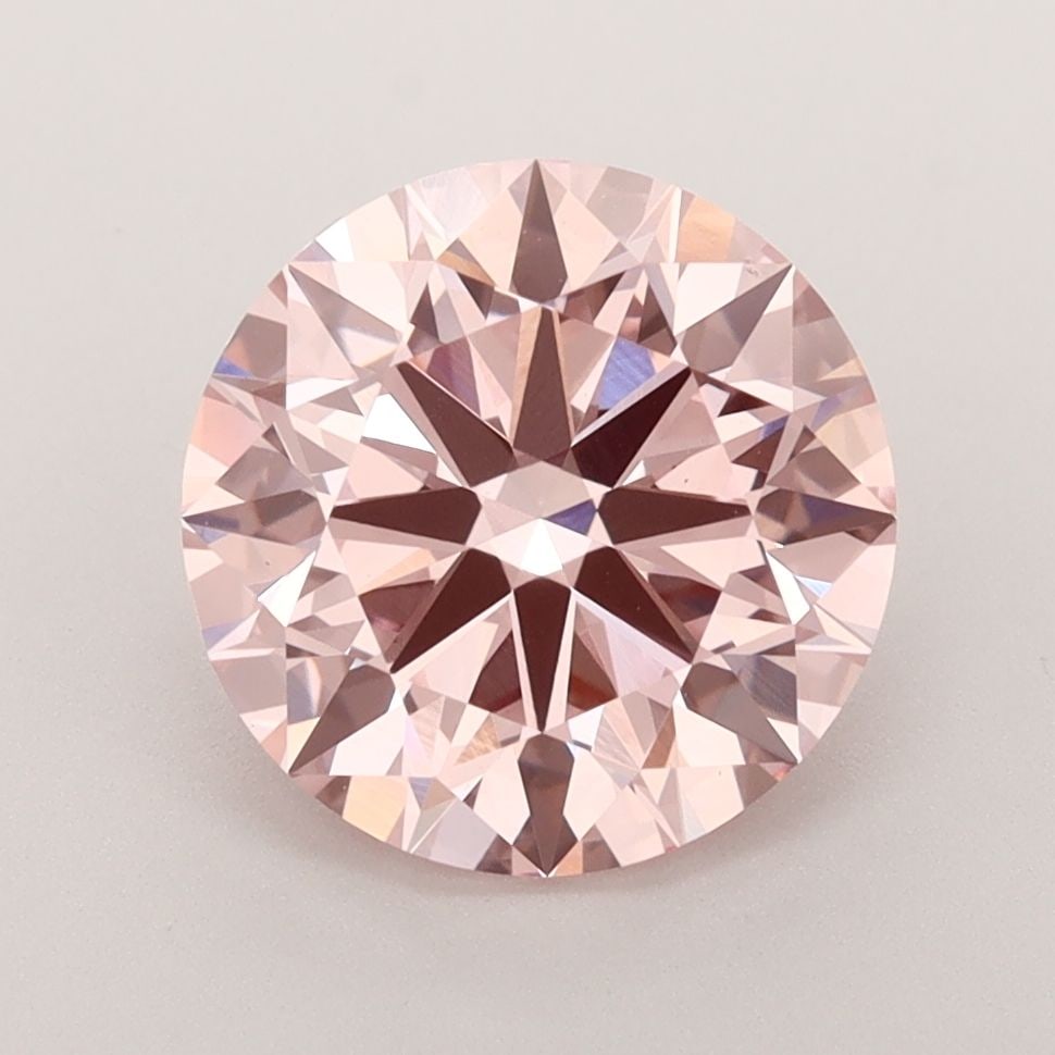 Ideal Loose Diamond - ROUND 3.01ct Fancy Intense Pink VS1: Ideal Loose Diamond - ROUND 3.01ct Fancy Intense Pink VS1 Source: This is a real non-mined Diamond that has been grown in a lab Shape: ROUND Carats: 3.01 Color: Fancy Intense Pink Certification: IGI V