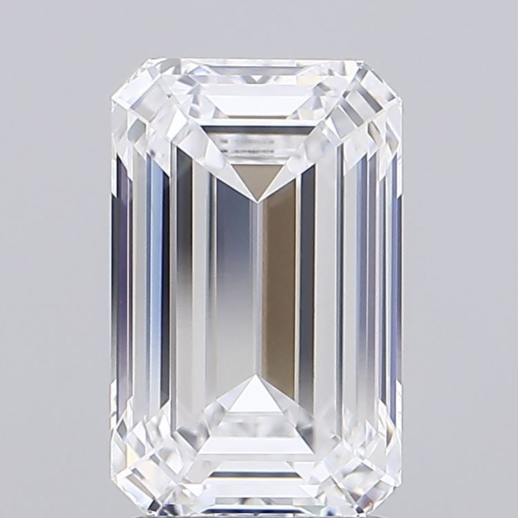 Loose Diamond - EMERALD 2.72ct D VVS2: Loose Diamond - EMERALD 2.72ct D VVS2 Source: This is a real non-mined Diamond that has been grown in a lab Shape: EMERALD Carats: 2.72 Color: D Clarity: VVS2 Certification: IGI Video: