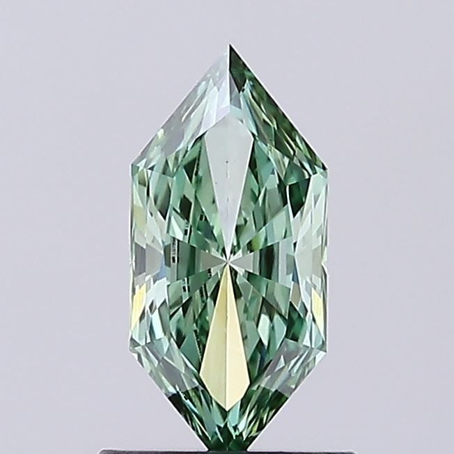 Loose Diamond - HEXAGONAL 0.78ct Fancy Vivid Green VS1: Loose Diamond - HEXAGONAL 0.78ct Fancy Vivid Green VS1 Source: This is a real non-mined Diamond that has been grown in a lab Shape: HEXAGONAL Carats: 0.78 Color: Fancy Vivid Green Certification: IGI V