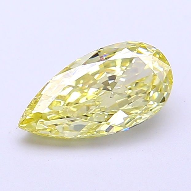 Loose Diamond - PEAR 1.05ct Fancy Yellow VS1: Loose Diamond - PEAR 1.05ct Fancy Yellow VS1 Source: This is a real non-mined Diamond that has been grown in a lab Shape: PEAR Carats: 1.05 Color: Fancy Yellow Certification: IGI Video: