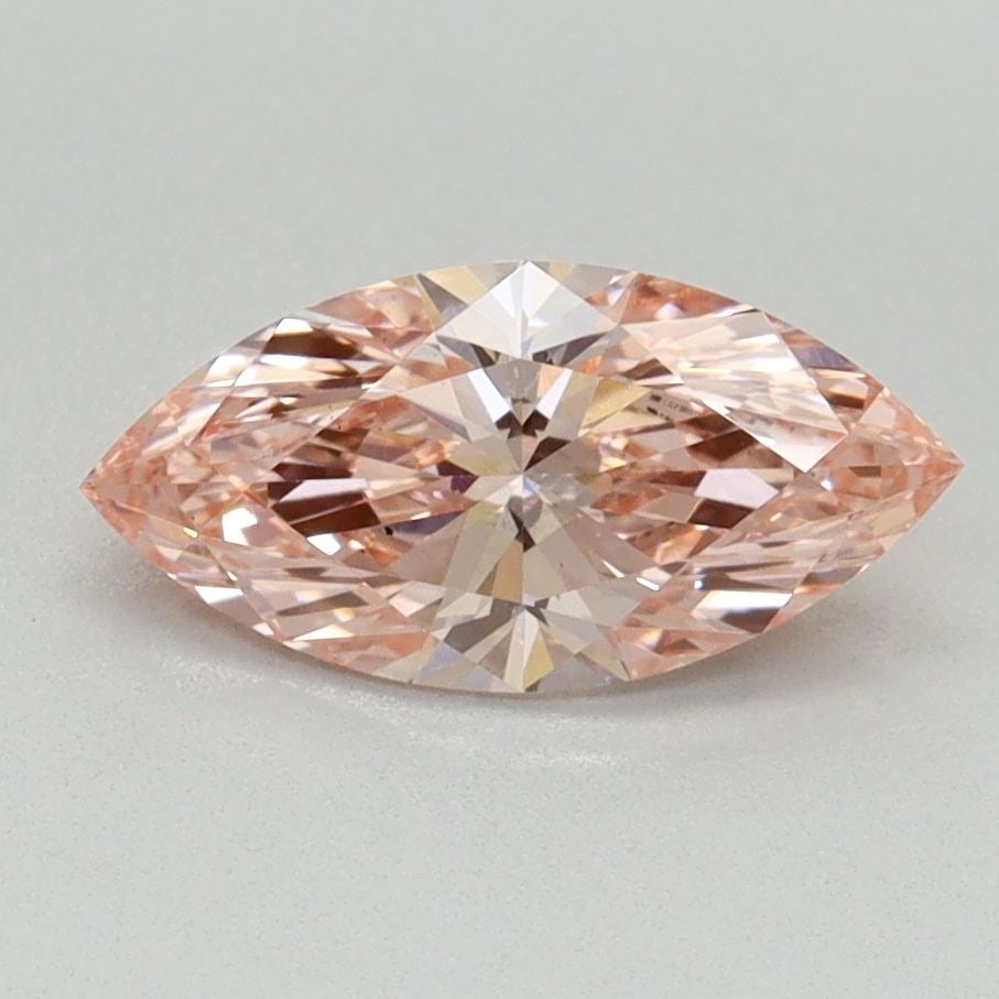 Loose Diamond - MARQUISE 1.03ct Fancy Vivid Pink VS2: Loose Diamond - MARQUISE 1.03ct Fancy Vivid Pink VS2 Source: This is a real non-mined Diamond that has been grown in a lab Shape: MARQUISE Carats: 1.03 Color: Fancy Vivid Pink Certification: IGI Video
